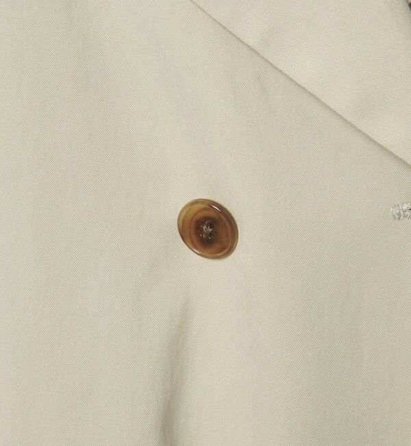 EMMEL REFINES「＜EMMEL REFINES＞EM Wボタン トロミ フレア トレンチコート」|トレンチコート|