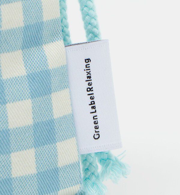 UNITED ARROWS green label relaxing「巾着バッグ（小）（ギンガム） / キッズ」|その他|