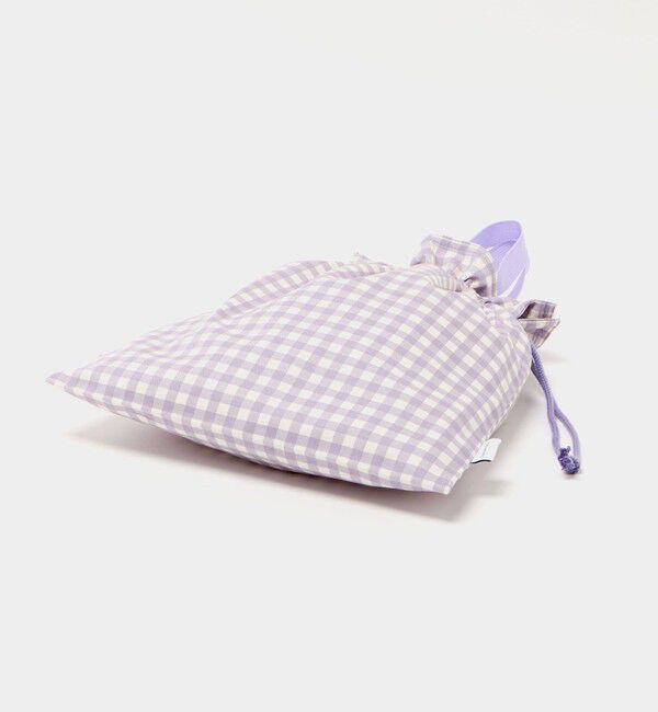 UNITED ARROWS green label relaxing「巾着バッグ（大）（ギンガム） / キッズ」|その他|