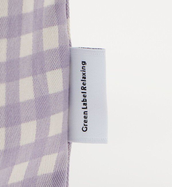 UNITED ARROWS green label relaxing「レッスントート（ギンガム） / キッズ  」|トートバッグ|