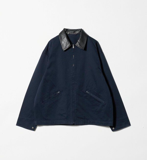 UNITED ARROWS green label relaxing「ウエストポイント ジップアップ ブルゾン」|ブルゾン・スタジャン|NAVY