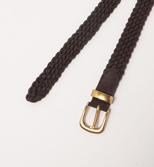 ATTISESSION「＜ATTISESSION＞レザー メッシュ ダブル ベルト」|ベルト|