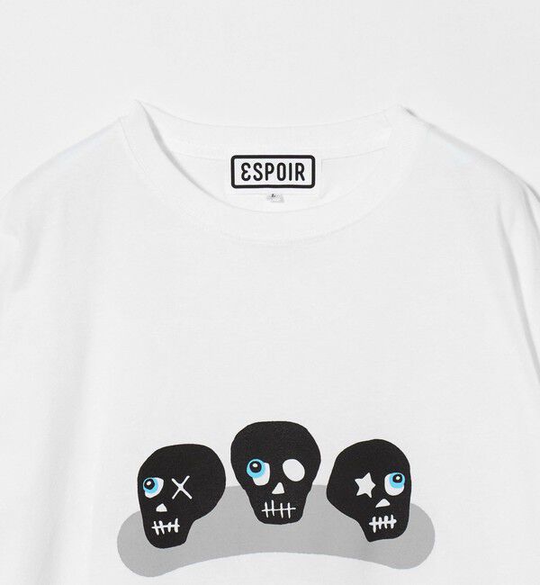 BEAUTY&YOUTH UNITED ARROWS「＜ESPOIR＞Three Skull Tシャツ」|Tシャツ・カットソー|