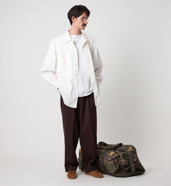 STEVEN ALAN「＜Steven Alan＞ ウエポン ニドム イン ツープリーツ ドレス トラウザーズ」|チノ|