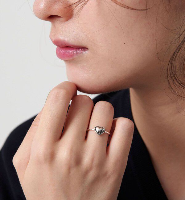 BEAUTY&YOUTH UNITED ARROWS「＜BAITS＞オールド ハート リング」|リング|SILVER
