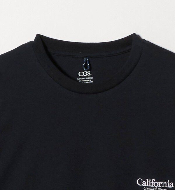 California General Store「＜CGS.＞オーガニックコットン ロゴ ロングスリーブ Tシャツ」|Tシャツ・カットソー|