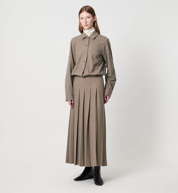 STEVEN ALAN「＜Steven Alan＞プリーツ ロング スカート」|スカート|