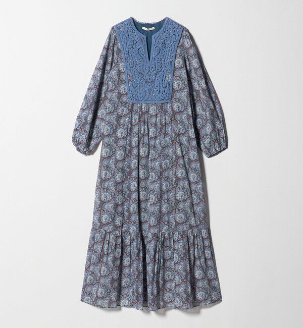 BEAUTY&YOUTH UNITED ARROWS「＜ne Quittez pas＞ペイズリーレースドレス」|ワンピース|