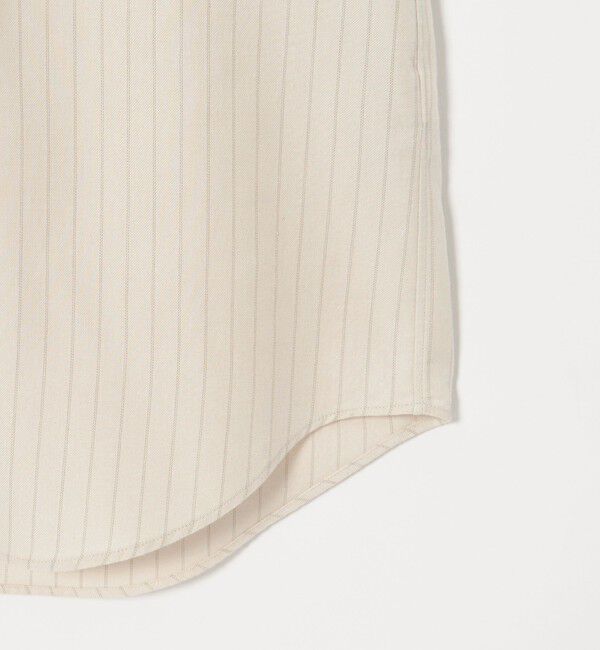 STEVEN ALAN「＜Steven Alan＞ ネル  ストライプ レギュラーカラー シャツ NARROW」|シャツ・ブラウス|