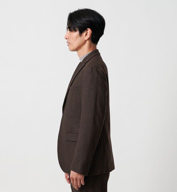 BEAUTY&YOUTH UNITED ARROWS「ストレッチ サキソニー 2B ジャケット セットアップ対応」|テーラードジャケット|