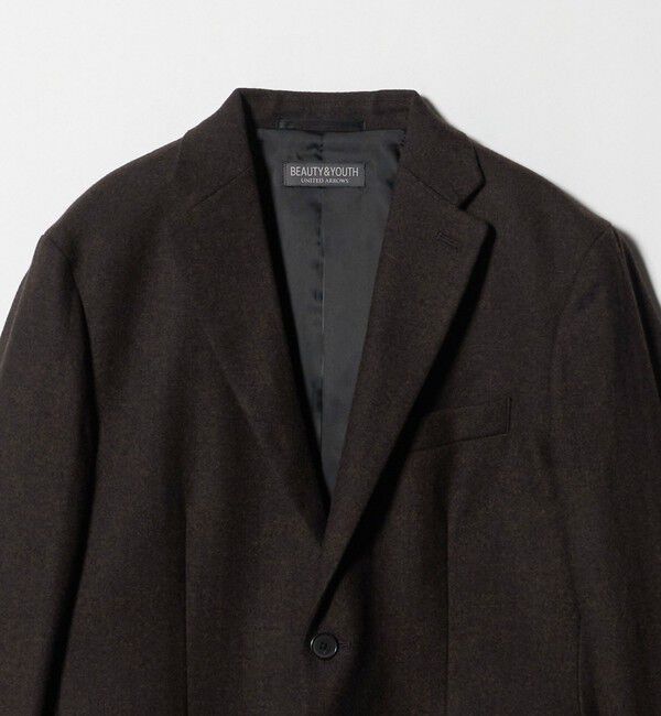 BEAUTY&YOUTH UNITED ARROWS「ストレッチ サキソニー 2B ジャケット セットアップ対応」|テーラードジャケット|