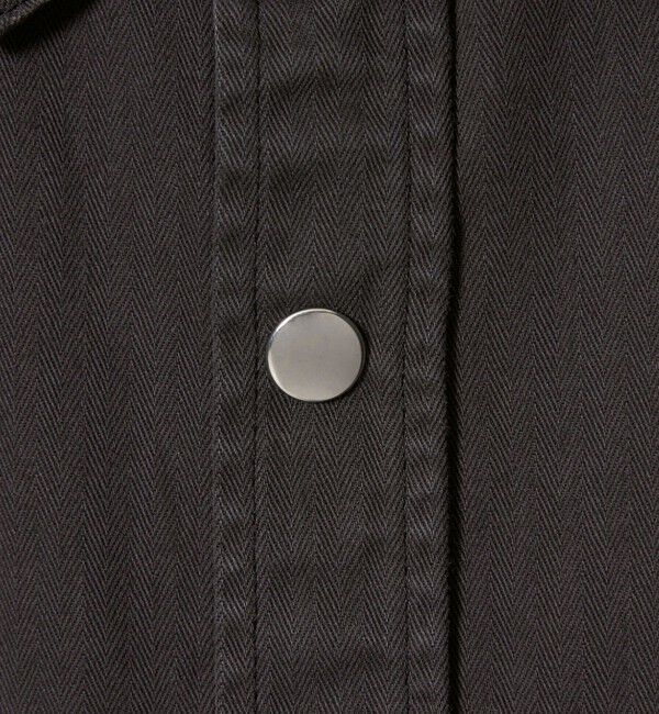 MONKEY TIME「ドビー ヘリンボーン ミリタリー シャツ」|シャツ・ブラウス|