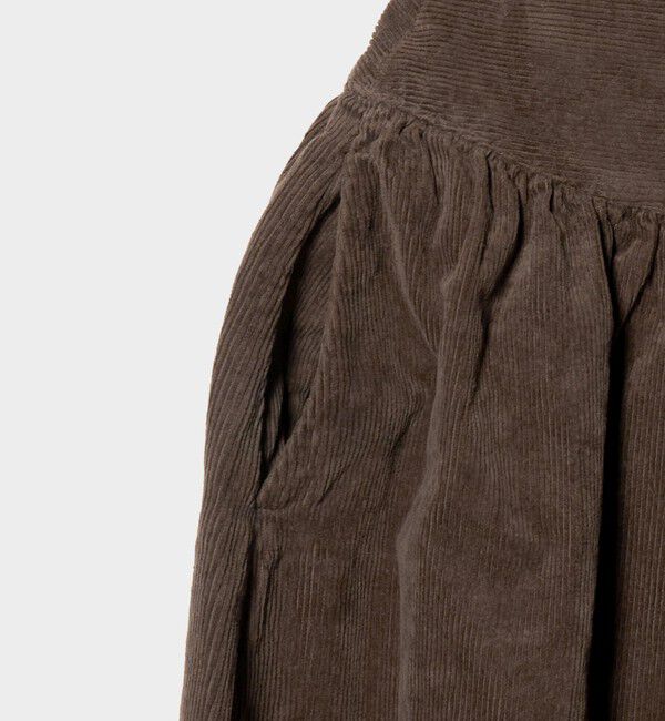 ATTISESSION「＜ATTISESSION＞コーデュロイ ロング スカート」|スカート|