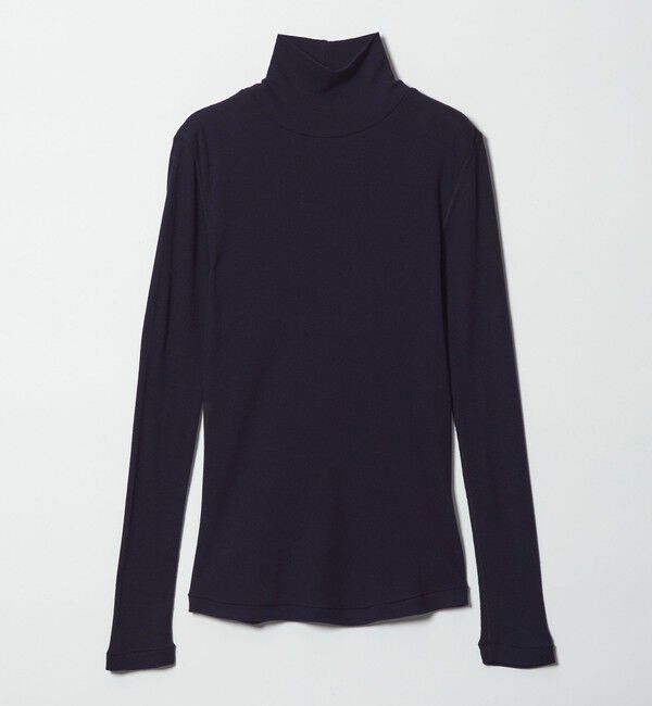 STEVEN ALAN「＜Steven Alan＞コットン シルク リブ タートルネック プルオーバー」|Tシャツ・カットソー|