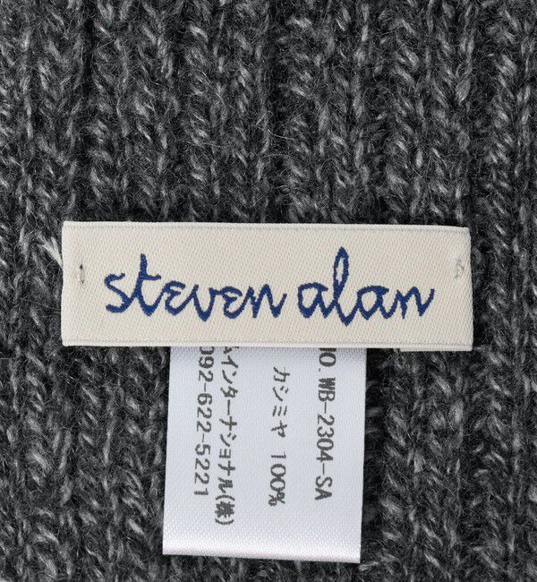 STEVEN ALAN「＜Steven Alan＞カシミヤ リブ マフラー」|マフラー|