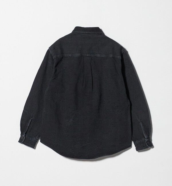 BEAUTY&YOUTH UNITED ARROWS「ジャガード デニム レギュラー シャツ FORM型 ver2」|シャツ・ブラウス|