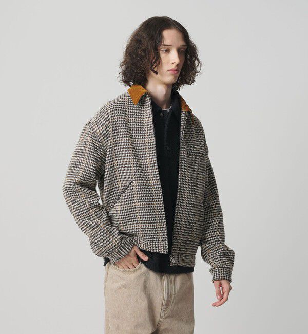 MONKEY TIME「チェック ジップ ワーク ジャケット」|その他|