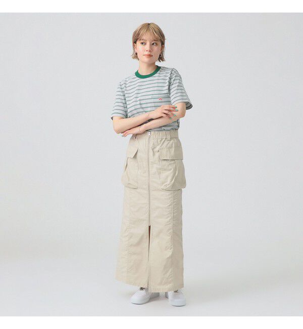 Ray BEAMS 「フロント ジップ カーゴ タイトスカート」|スカート|