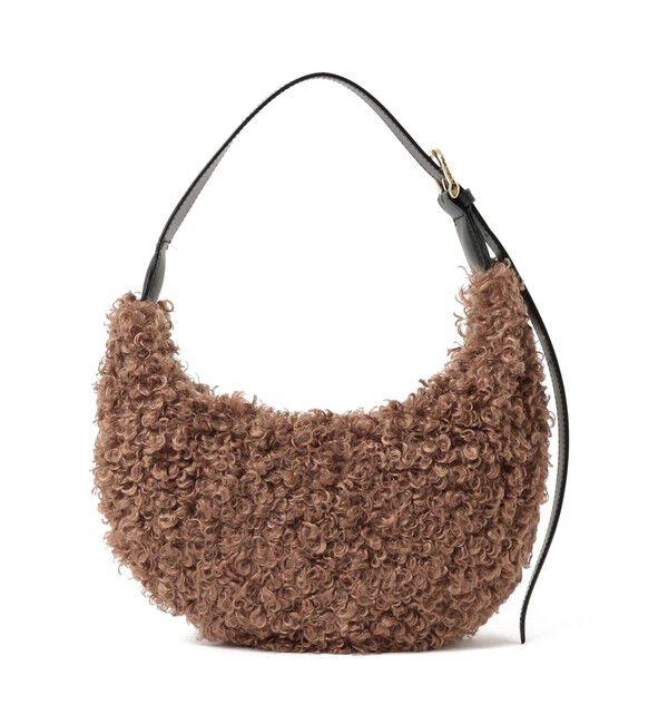 Demi-Luxe BEAMS 「VIOLAd&rsquo;ORO / エコファー ハーフムーン バッグ」|トートバッグ|