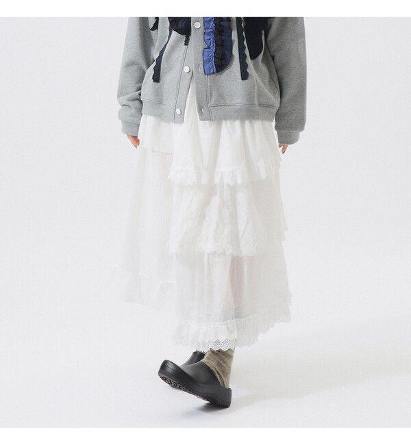 BEAMSBOY「【別注】TORI-TO / ティアード スカート」|スカート|