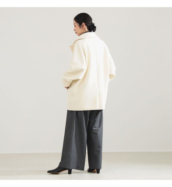 Demi-Luxe BEAMS 「TICCA / ウール ピーコート」|ブルゾン・スタジャン|