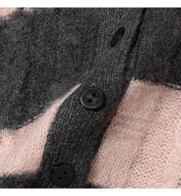 Ray BEAMS 「ワイド ボーダー ポロ ニット」|ニット・セーター|