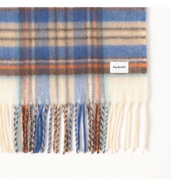 Ray BEAMS 「チェック マフラー」|マフラー|