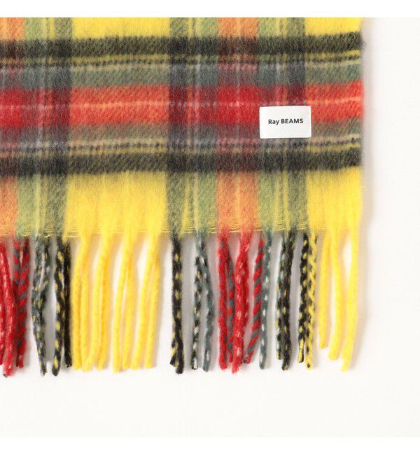 Ray BEAMS 「チェック マフラー」|マフラー|