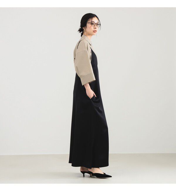 Demi-Luxe BEAMS 「ダブルストラップ キャミソール ワンピース」|ワンピース|