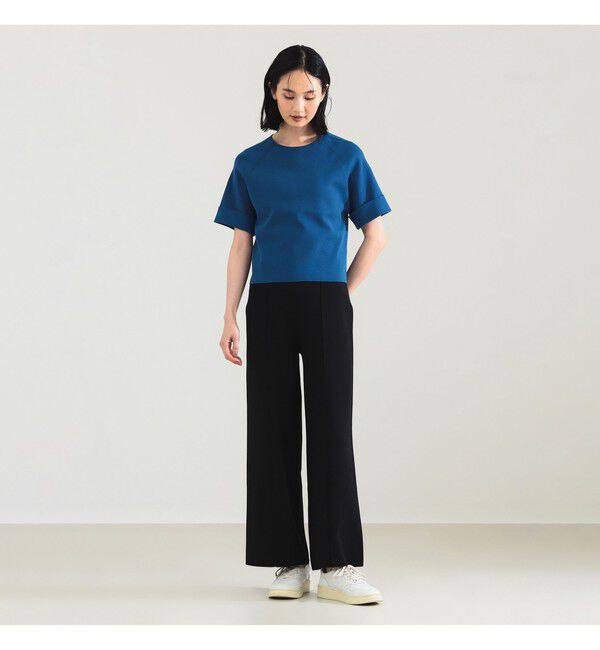 Demi-Luxe BEAMS 「AK+1 / スムース ニットパンツ」|チノ|