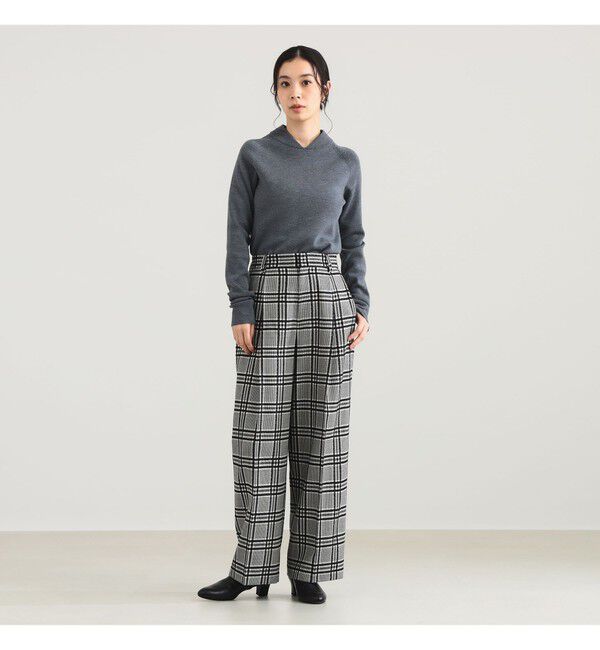 Demi-Luxe BEAMS 「AK+1 / MA-1 リブカラー プルオーバー」|ニット・セーター|