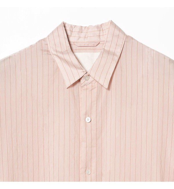 Demi-Luxe BEAMS 「AK+1 / シアー ストライプ シャツ」|シャツ・ブラウス|