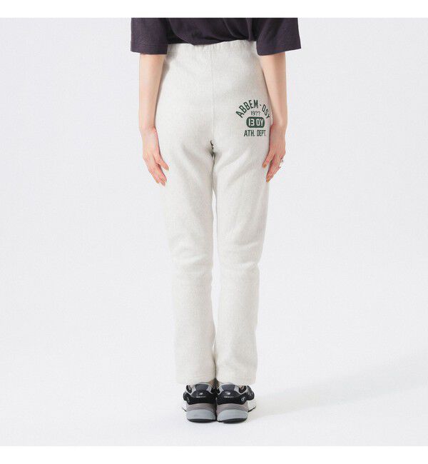 BEAMSBOY「【別注】Champion / バックプリント リバースウィーブ(R) スウェット パンツ」|チノ|