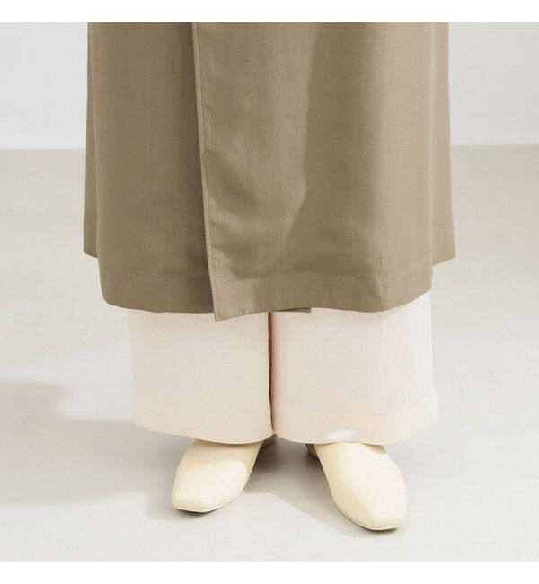 Demi-Luxe BEAMS 「ノースリーブ ロングトレンチ ワンピース」|ワンピース|