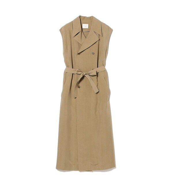 Demi-Luxe BEAMS 「ノースリーブ ロングトレンチ ワンピース」|ワンピース|