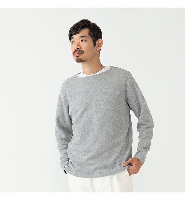 BEAMS PLUS「LOOPWHEELER / 別注 Sweat Boat Neck」|スウェット・ジャージ|