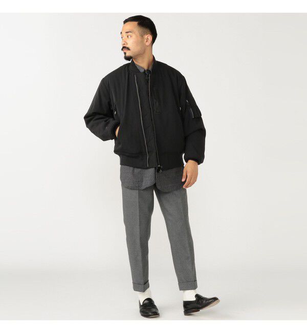 BEAMS PLUS「BEAMS PLUS / フランネル アイビー トラウザーズ アンクルカット」|その他|