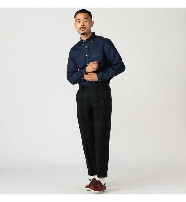 BEAMS PLUS「BEAMS PLUS / フランネル アイビー トラウザーズ アンクルカット」|その他|