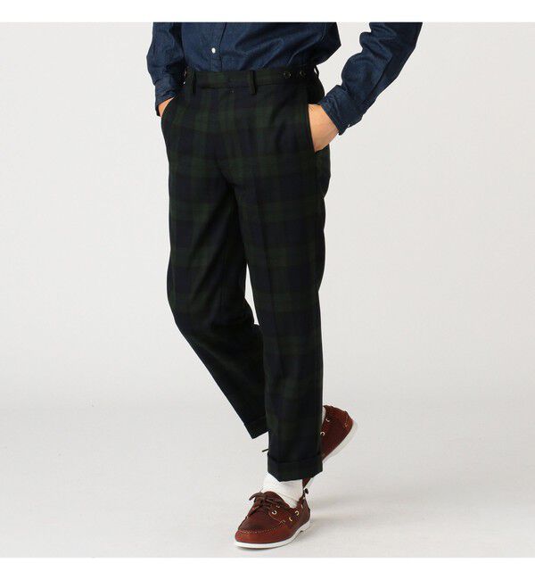 BEAMS PLUS「BEAMS PLUS / フランネル アイビー トラウザーズ アンクルカット」|その他|
