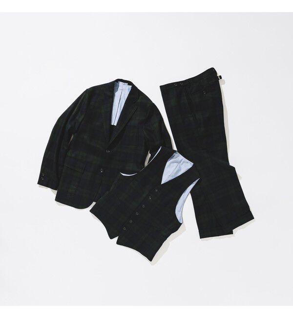 BEAMS PLUS「BEAMS PLUS / フランネル アイビー トラウザーズ アンクルカット」|その他|