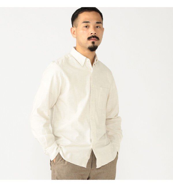 BEAMS PLUS「B.D. Flannel Solid」|シャツ・ブラウス|