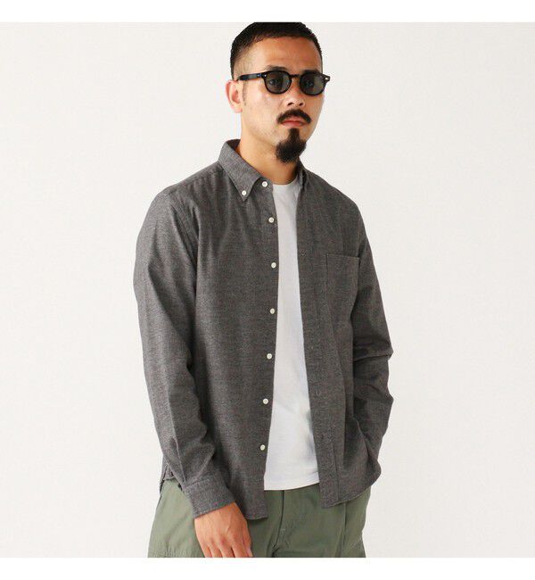 BEAMS PLUS「B.D. Flannel Solid」|シャツ・ブラウス|