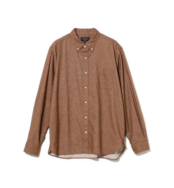 BEAMS PLUS「B.D. Flannel Solid」|シャツ・ブラウス|BROWN