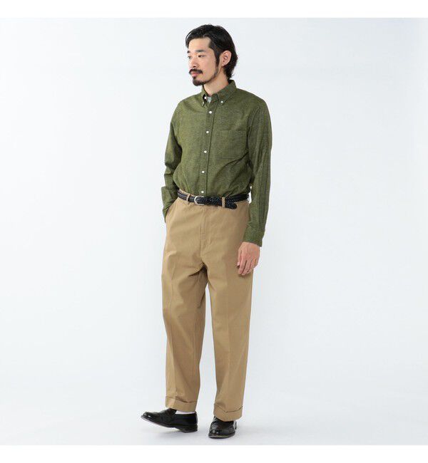 BEAMS PLUS「B.D. Flannel Solid」|シャツ・ブラウス|