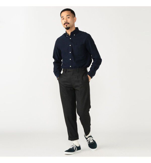 BEAMS PLUS「B.D. Flannel Solid」|シャツ・ブラウス|