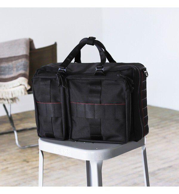 BEAMS PLUS「BRIEFING / 別注 3WAY BAG」|ビジネスバッグ|BLACK