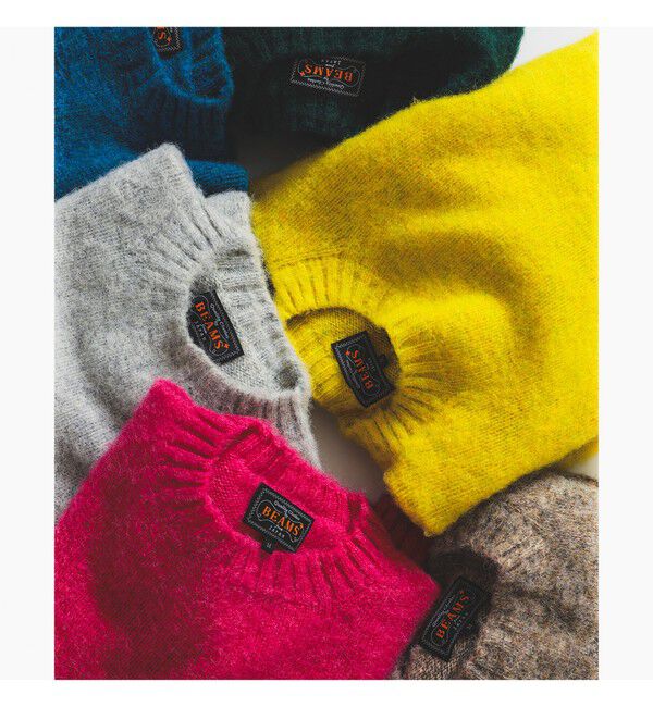 BEAMS「BEAMS PLUS / シェットランド ニット」|ニット・セーター|