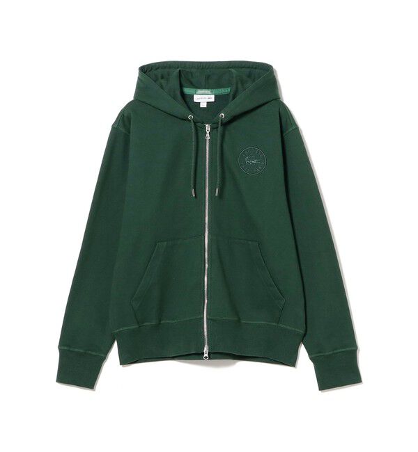 BEAMS「【別注】LACOSTE / フルジップパーカー」|スウェット・ジャージ|