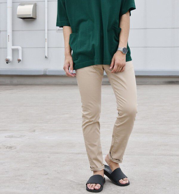 SHIPS any「【SHIPS any別注】GROWN&SEWN: WAERREN スリム 5ポケット チノパン 2021」|チノ|