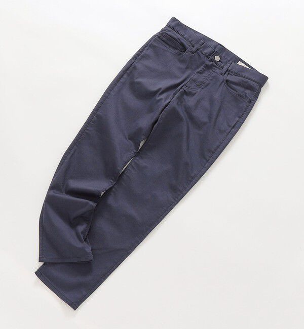 SHIPS any「【SHIPS any別注】GROWN&SEWN: WAERREN スリム 5ポケット チノパン 2021」|チノ|ネイビー